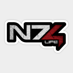 NSeven 4 Life Sticker